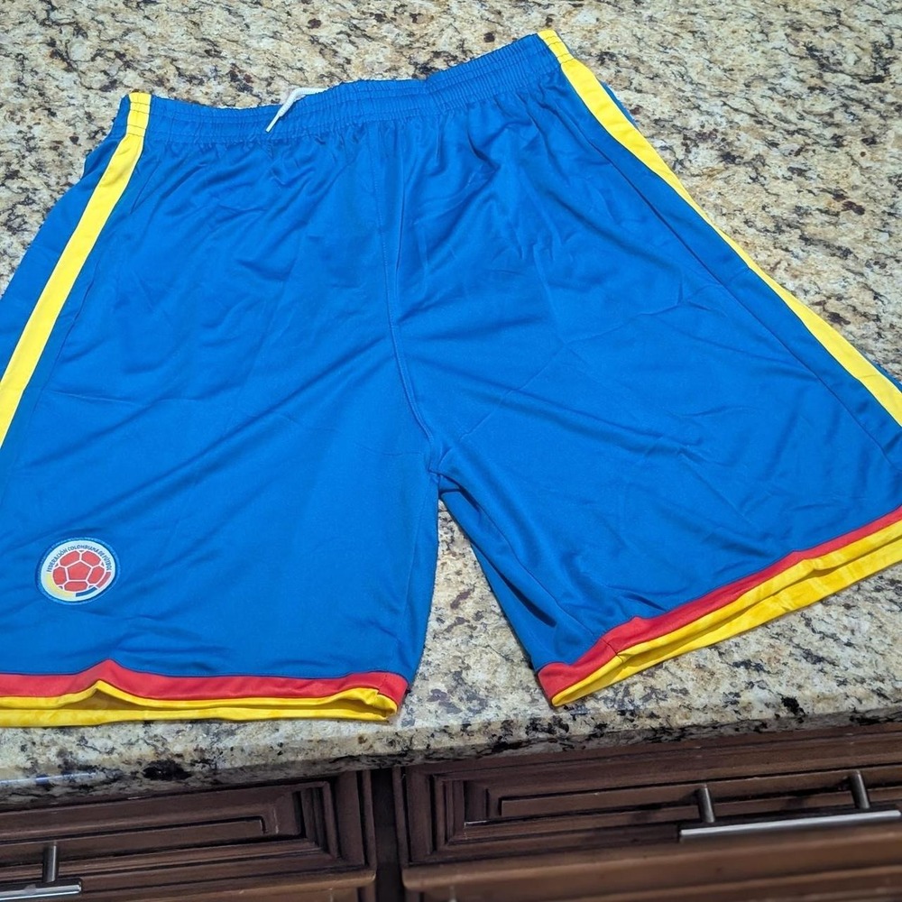 Colombia soccer shorts